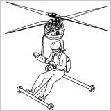 Eenpersoons helikopters