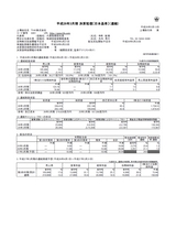 平成26年3月期決算短信