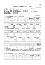 2019年12月期 決算短信