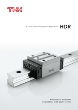 LM Guide Suited for Single Rail Applications HDR