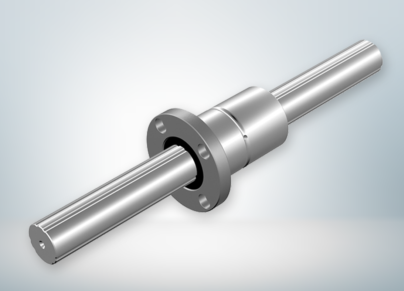 Illustration 1: Ball spline series LF with flange nut
