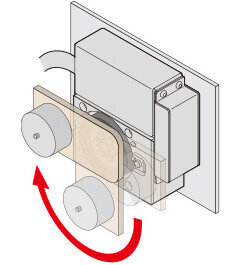 No speed fluctuations from varying loads