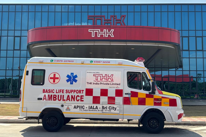 Donated ambulance