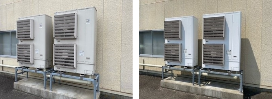 Before coating  After coating