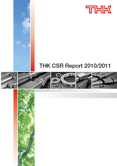 THK CSR Report 2010 Cover