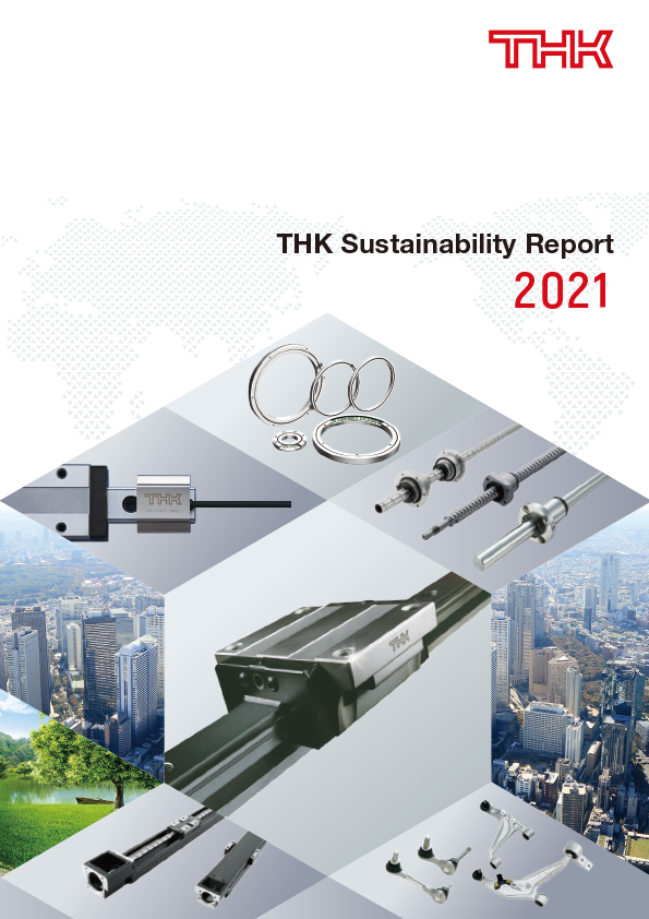 THK CSR Report 2021 Cover