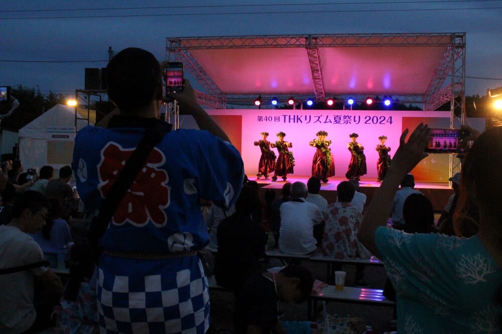 THKリズム本社・浜松工場での夏祭り