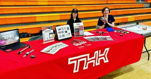 THK products on display