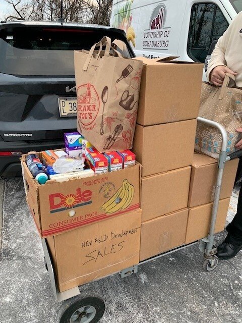 Collected food items