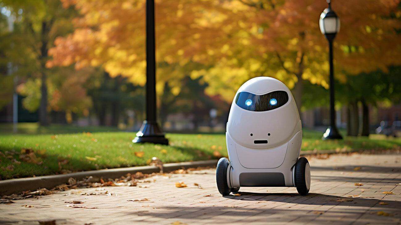 自律移動ロボットのイメージ