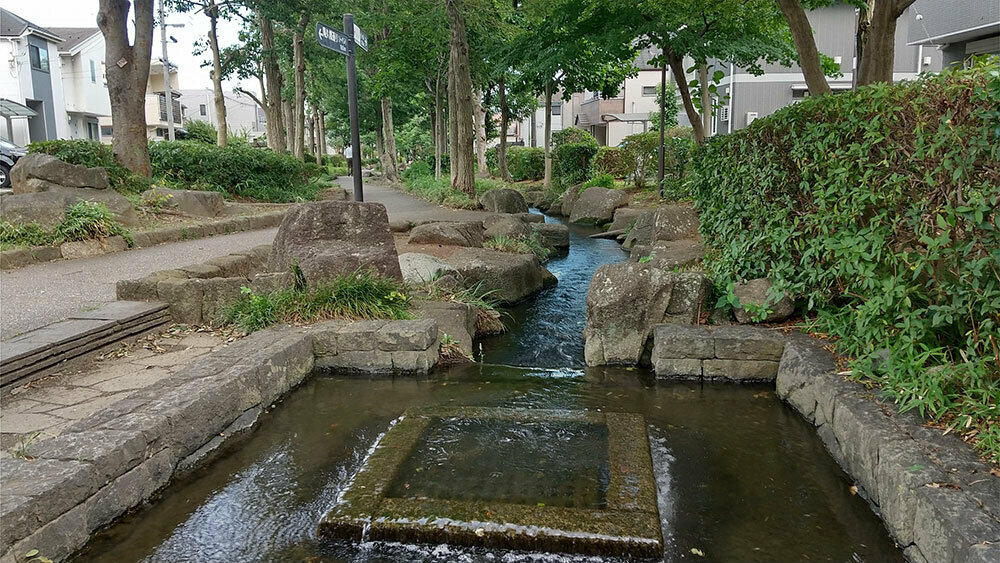 公園の親水空間イメージ