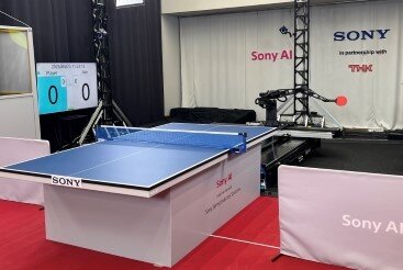 AIが卓球プロ選手に勝利！ソニーAIの卓球ロボット「Ace」を支えたTHKの高速・高精度技術とは
