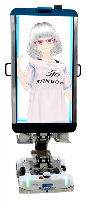 協同開発した「VTuberロボット」