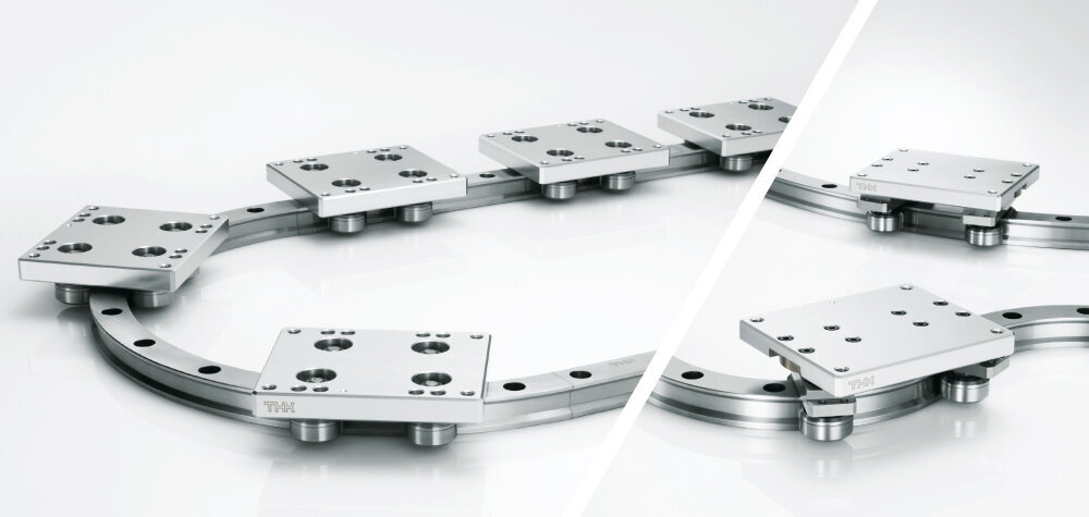 Curvilinear Wheel Guide