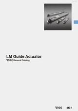LM Guide Actuator General Catalog