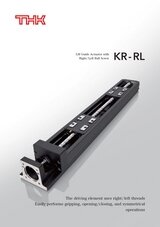 LM Guide Actuator with Right/Left Ball Screw KR-RL