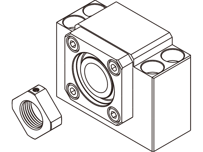 ＴＨＫ サポートユニット（ＦＫ形） FK25 LZB55