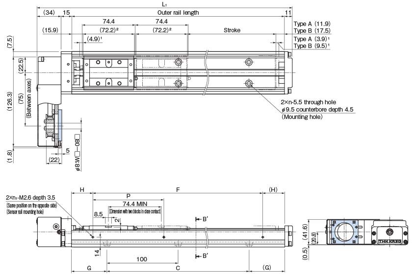 Compact Series KR30H｜LM Guide Actuator｜Product Information｜THK
