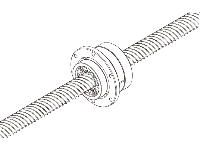 THK 転造ボールねじ用ナット BTK2505V-2.6ZZ-NUT THK(株)