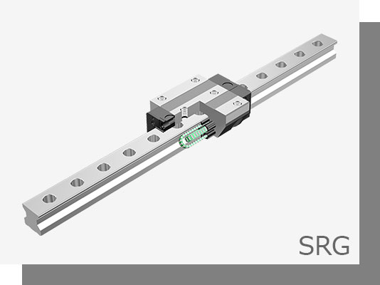 滾柱保持器型LM線軌【SRG】