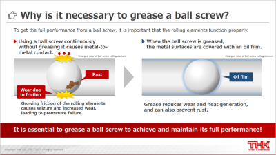 Make your ball screw last longer! How to Apply Grease to a Ball Screw