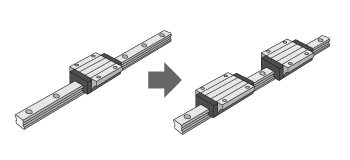Adjusting load capacity by changing block count and block type