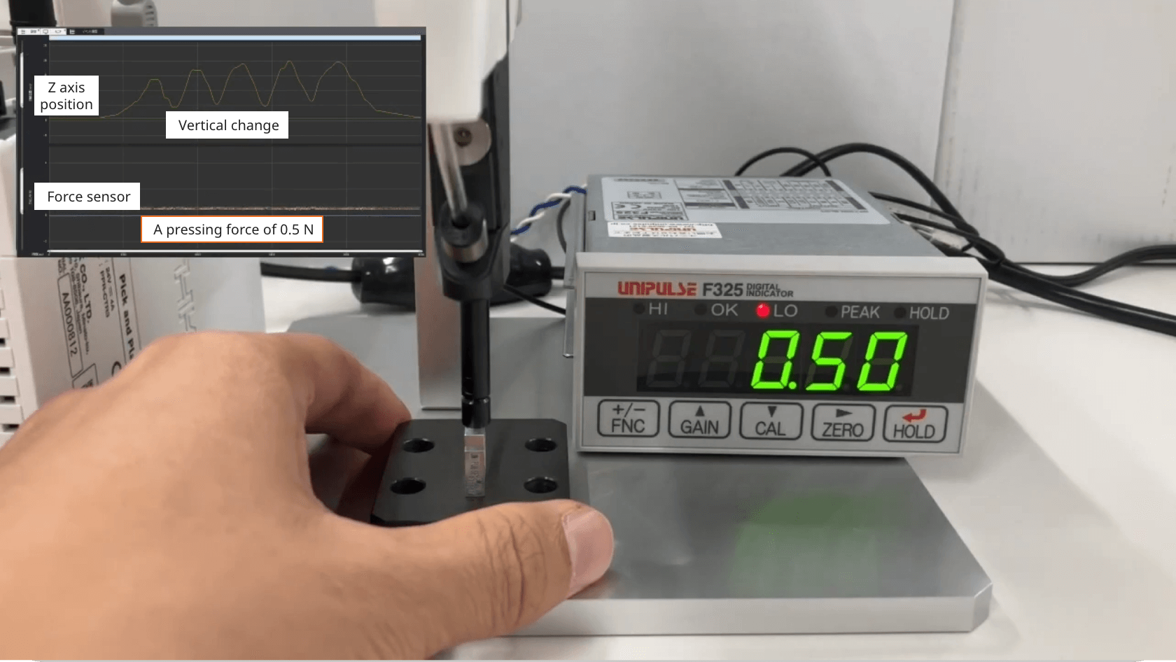 PPR: Video of push-up verification of force control