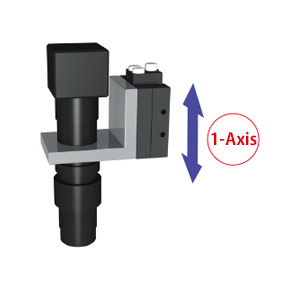 Positioning laser displacement meters