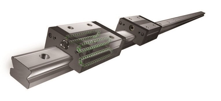 The appearance and structure of an LM Guide