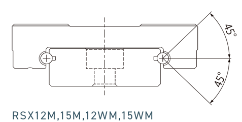 Model RSX groove contact structure