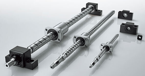 Precision Ball Screw with Finished Shaft Ends Model SDA-VZ