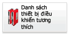 Danh sách thiết bị điều khiển tương thích