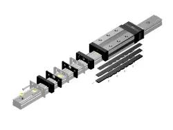 LMガイド防塵オプション
