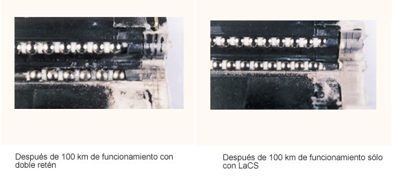 Test de prestación con partículas de suciedad