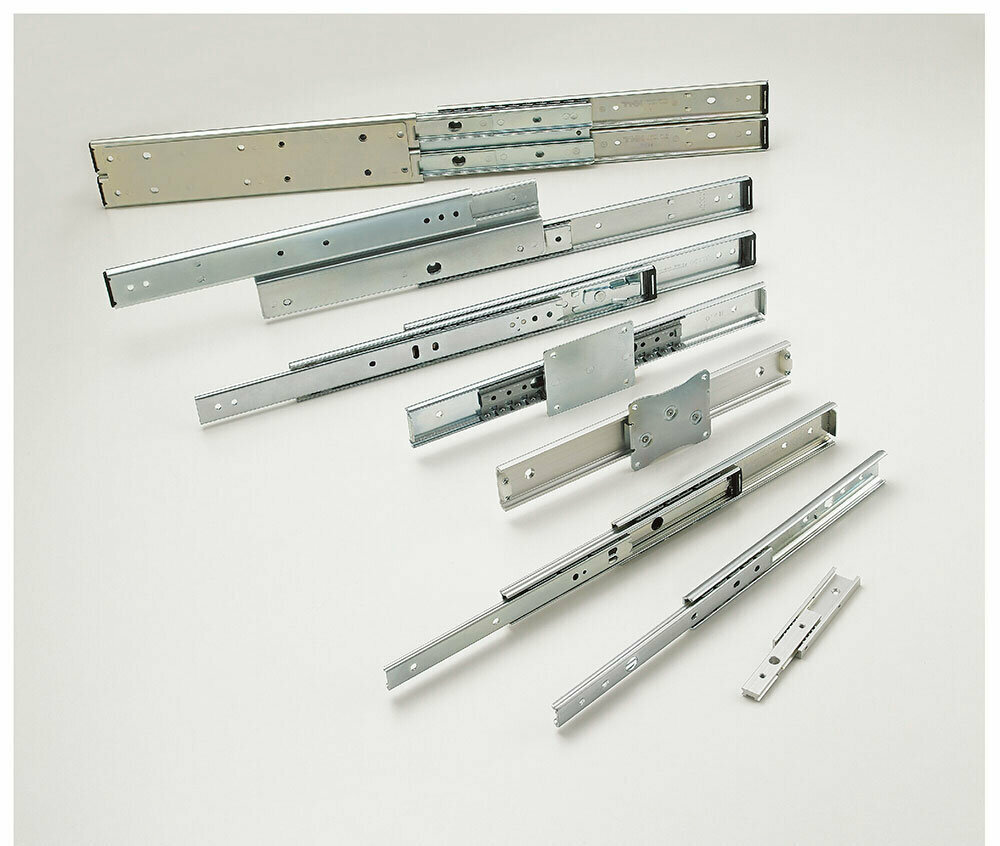 Slide rails of various specifications