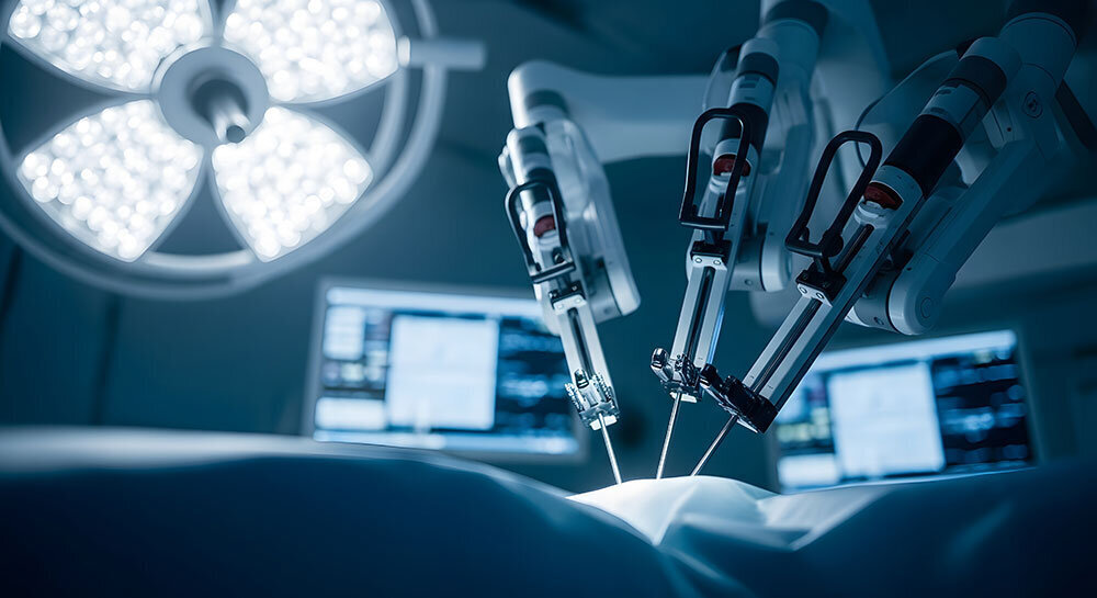 A surgical robot that enables a doctor to execute precise movements